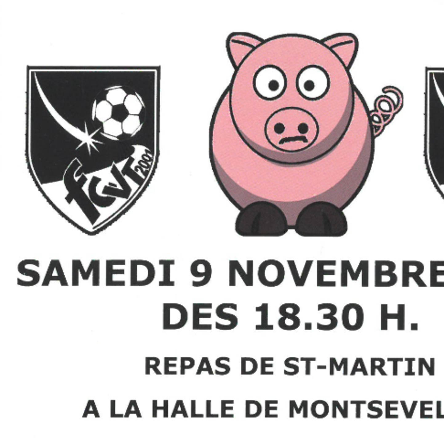 Repas de Saint-Martin du FC Val Terbi