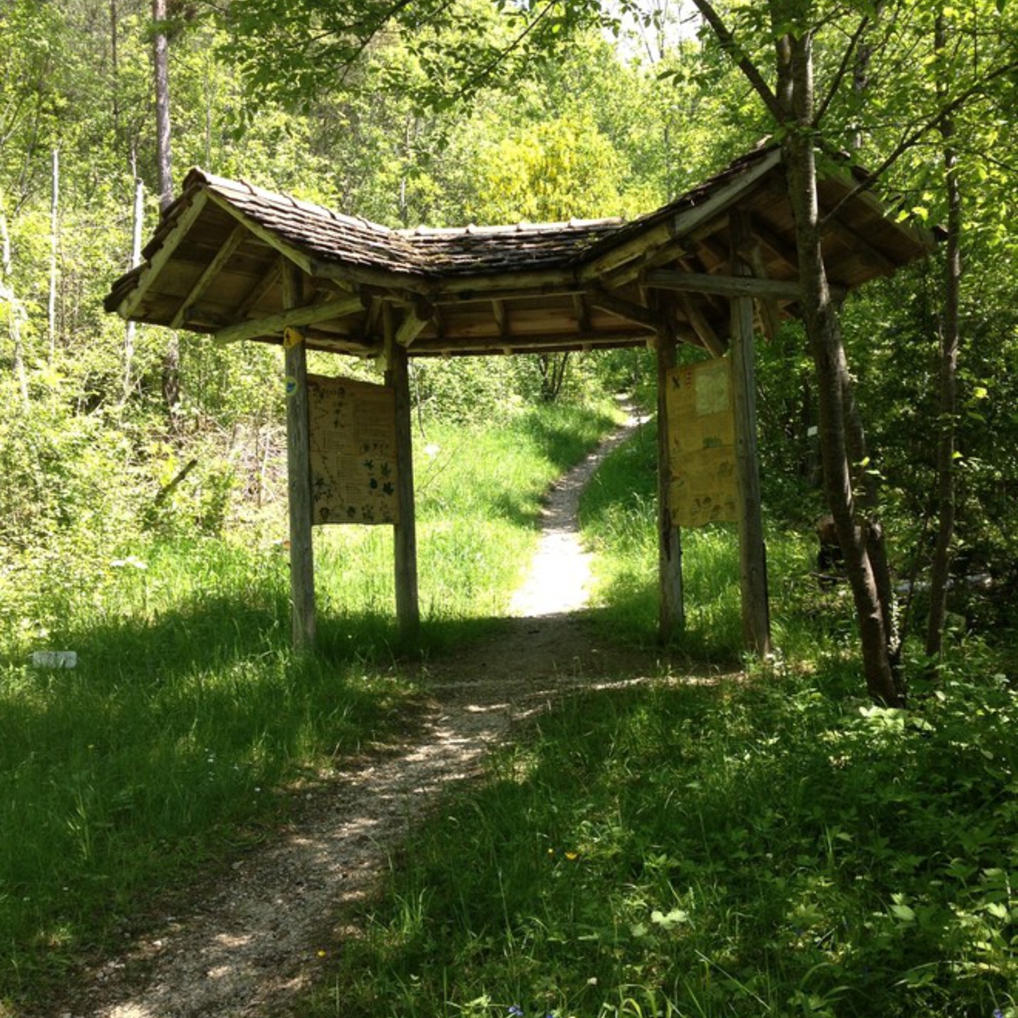 sentier botanique vermes