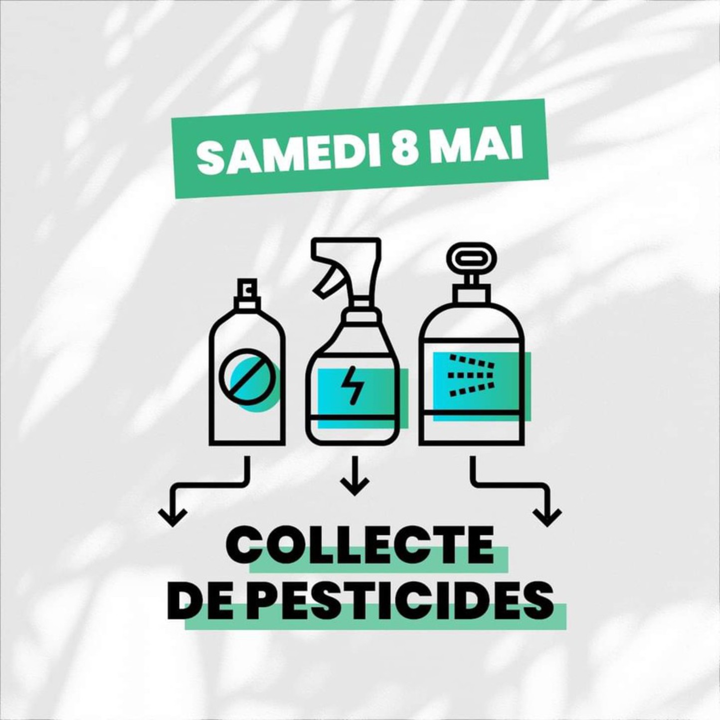 Collecte de pesticides au Tritout le 8 mai