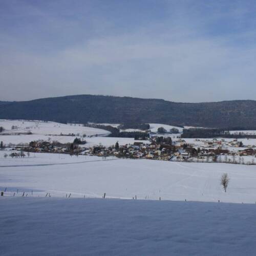 Corban sous la neige