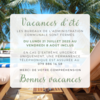 Vacances d'été