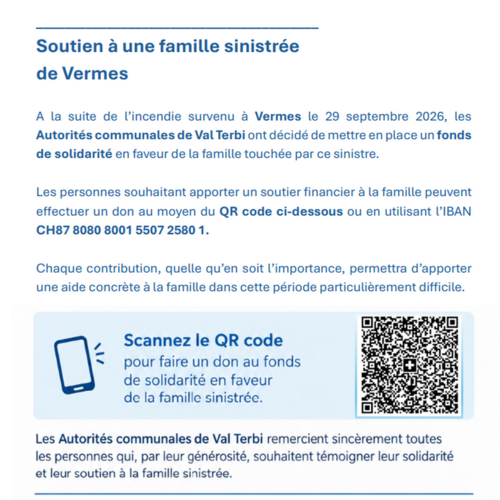 Appel à la solidarité