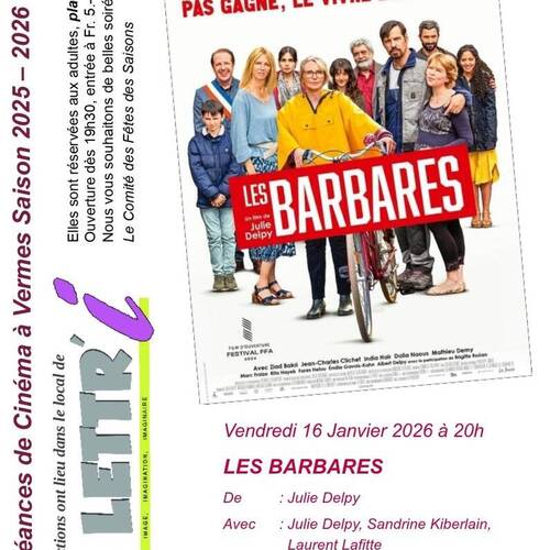 Cinéma d'hiver à la Lettr'i à Vermes