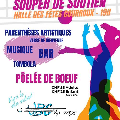 Souper de soutien du VBC Val Terbi