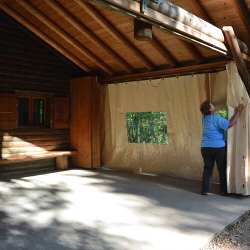 Cabane forestière Vermes
