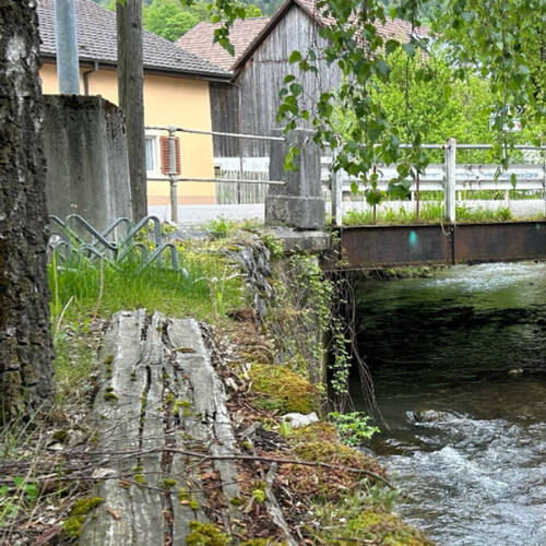 Remplacement du pont de la Gabiare à Vermes