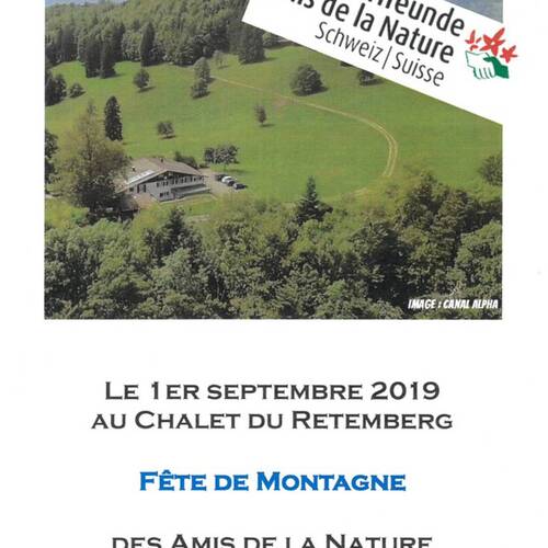 Fête de Montagne au Chalet du Retemberg