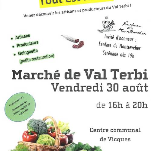 Marché de Val Terbi