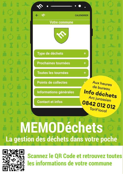 Application mémodéchets
