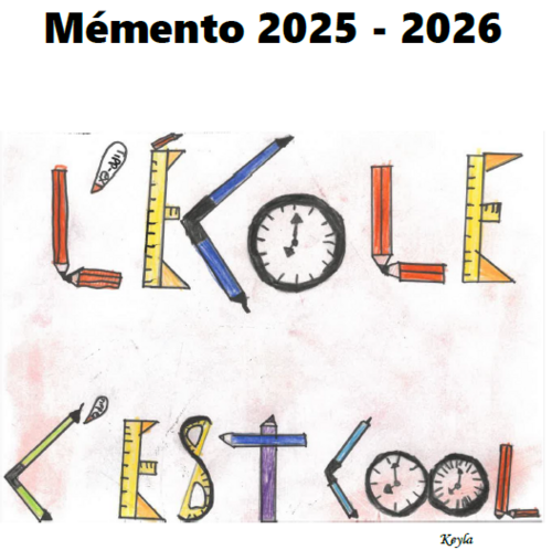 Mémento 2025 - 2026