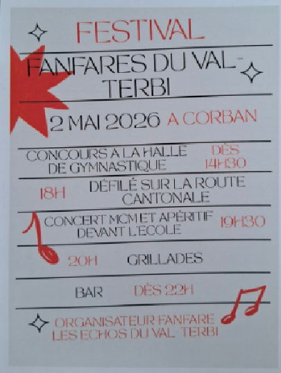 Festival des fanfares du Val Terbi