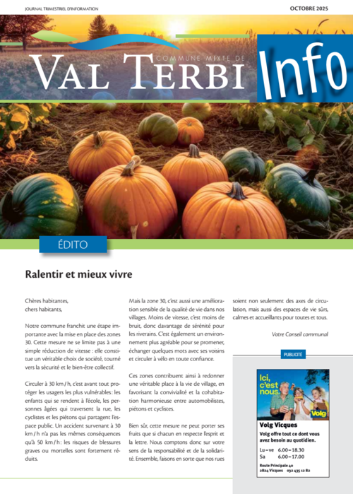 Numéro d'octobre 2025