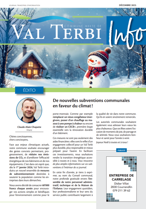 Edition décembre 2025